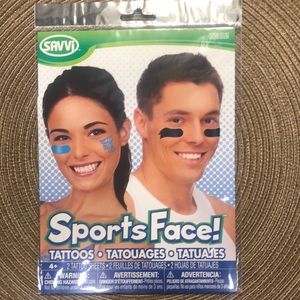 Savvi Sports Face! Tattoos